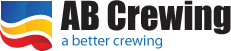 AB CREWING logo